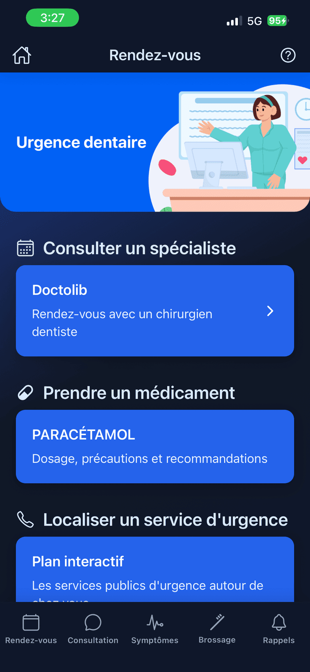 Application MouthCare